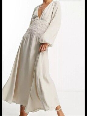 ASOS open back maxi dress 6